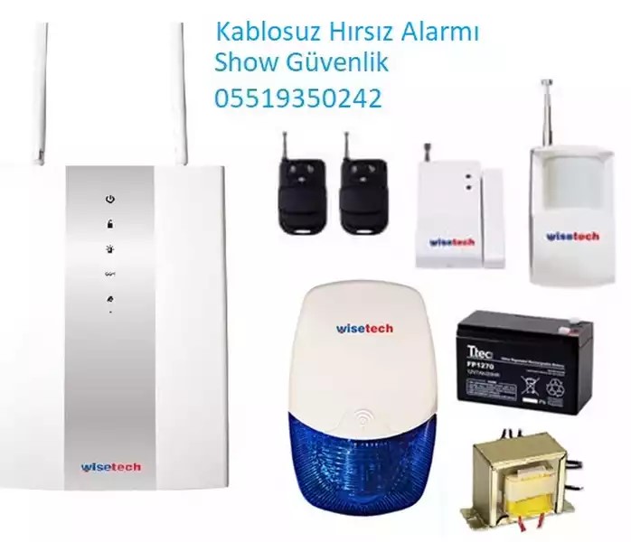 wisetech kablosuz alarm sistemi